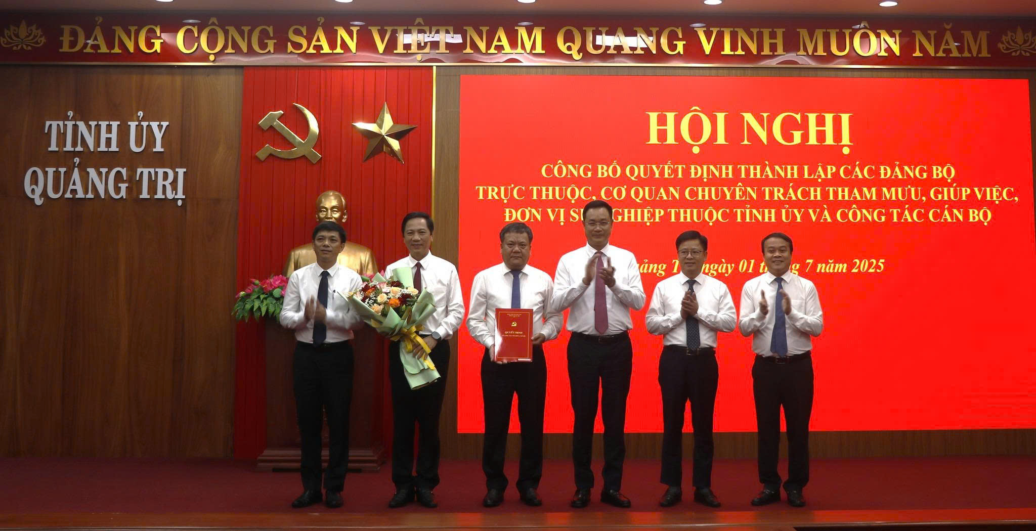 Danh sách cán bộ lãnh đạo chủ chốt các sở, ngành tỉnh Quảng Trị (mới)