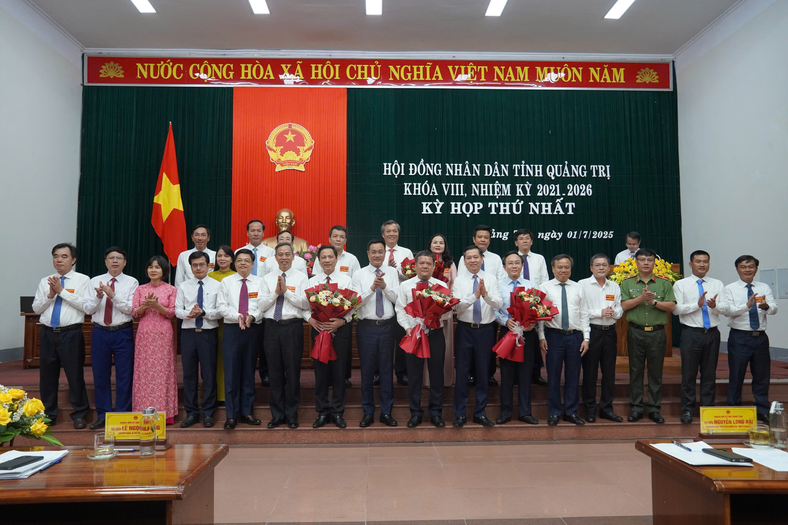 Tỉnh Quảng Trị tổ chức kỳ họp thứ nhất HĐND tỉnh khóa VIII