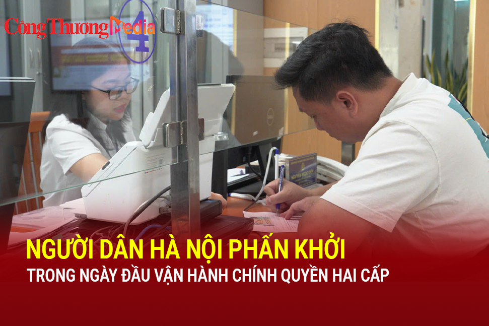 Người dân Hà Nội phấn khởi trong ngày đầu vận hành chính quyền hai cấp