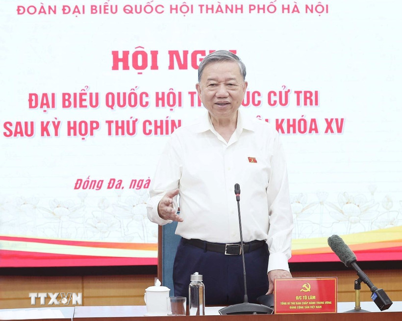 Tổng Bí thư Tô Lâm: Xử lý nghiêm vi phạm về buôn lậu, hàng giả