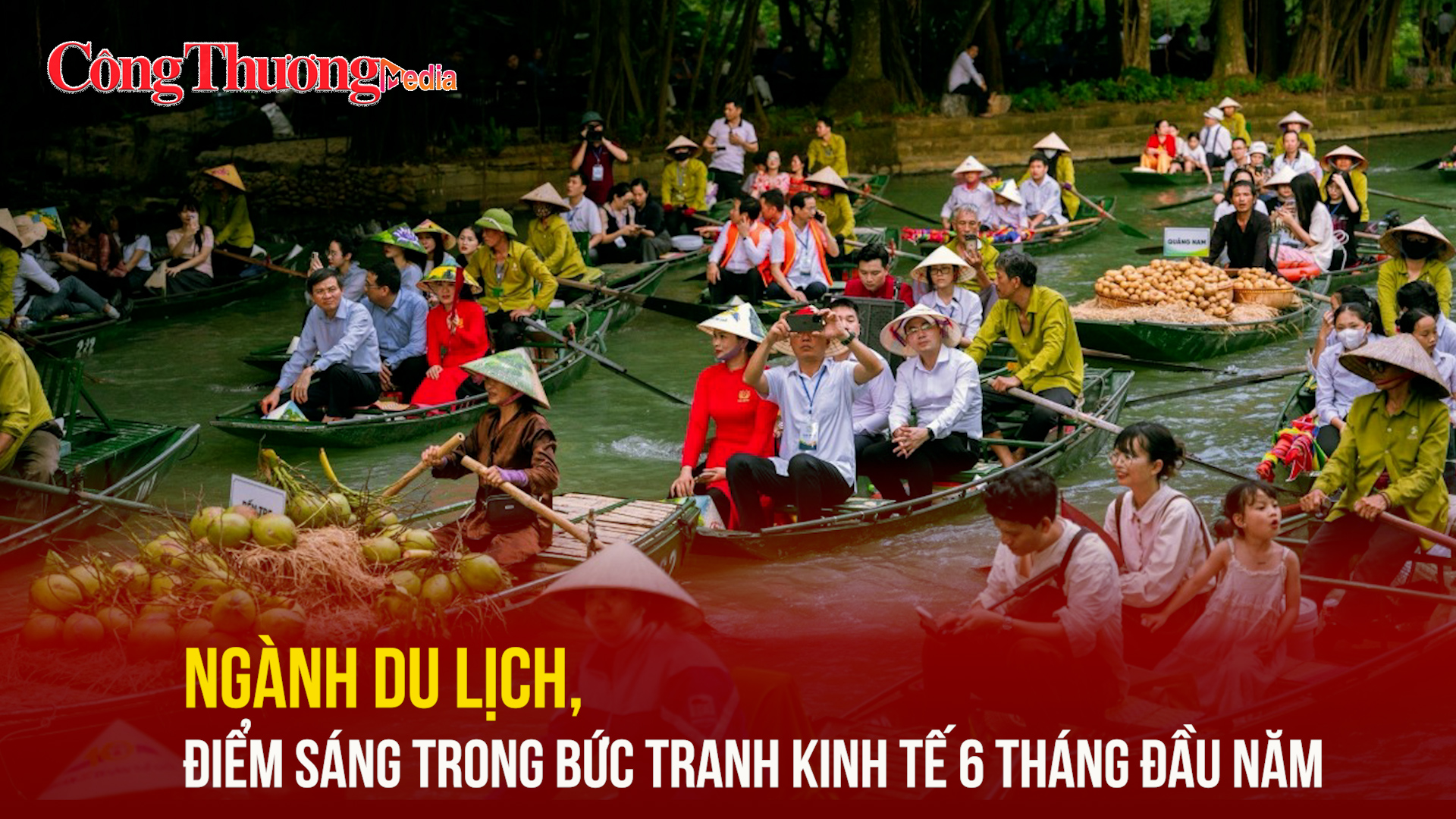 Ngành du lịch, điểm sáng trong bức tranh kinh tế 6 tháng đầu năm
