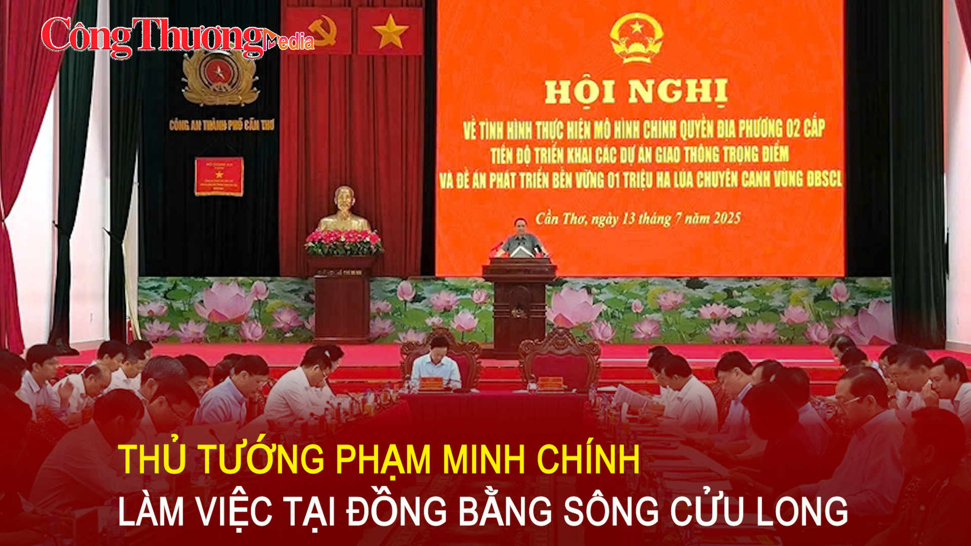 Thủ tướng Phạm Minh Chính làm việc tại Đồng bằng sông Cửu Long