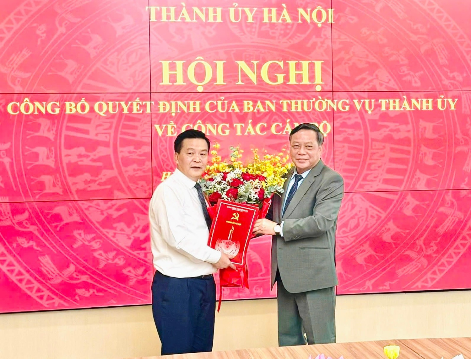 Ông Lê Trung Kiên được phân công làm Phó trưởng Ban Tổ chức Thành ủy Hà Nội