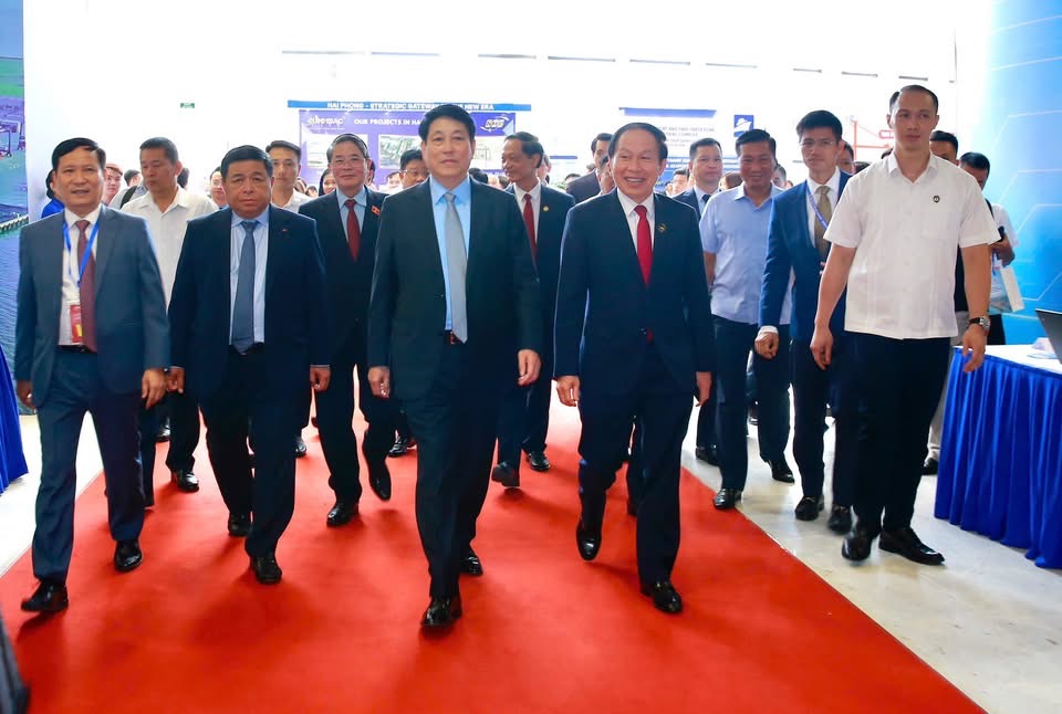 Chủ tịch nước Lương Cường dự Hội nghị Xúc tiến đầu tư TP. Hải Phòng 