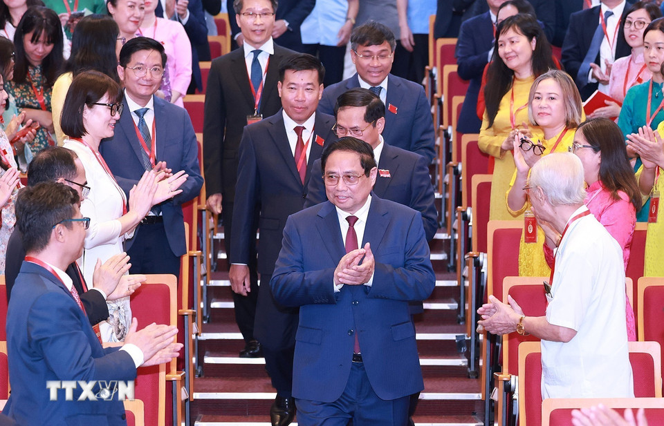 Thủ tướng Phạm Minh Chính dự Đại hội Đảng bộ Bộ Ngoại giao lần thứ I