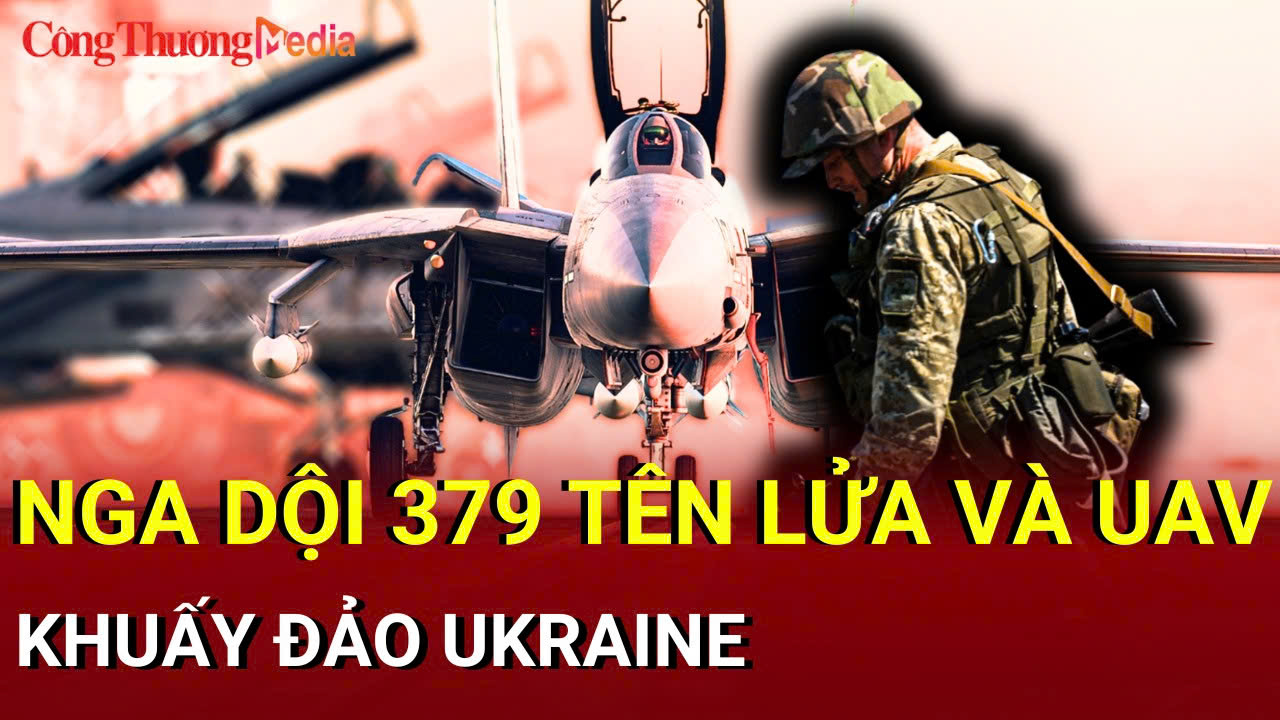 Chiến sự Nga - Ukraine chiều 20/7: Nga dội 379 tên lửa và UAV khuấy đảo Ukraine