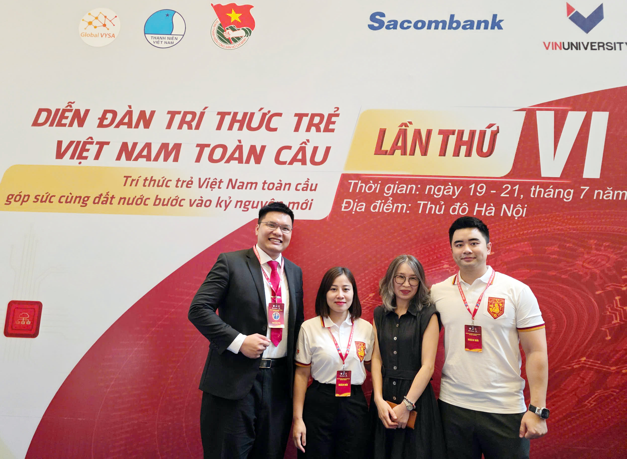 Dấu ấn thanh niên Công Thương tại Diễn đàn Trí thức trẻ Việt Nam toàn cầu
