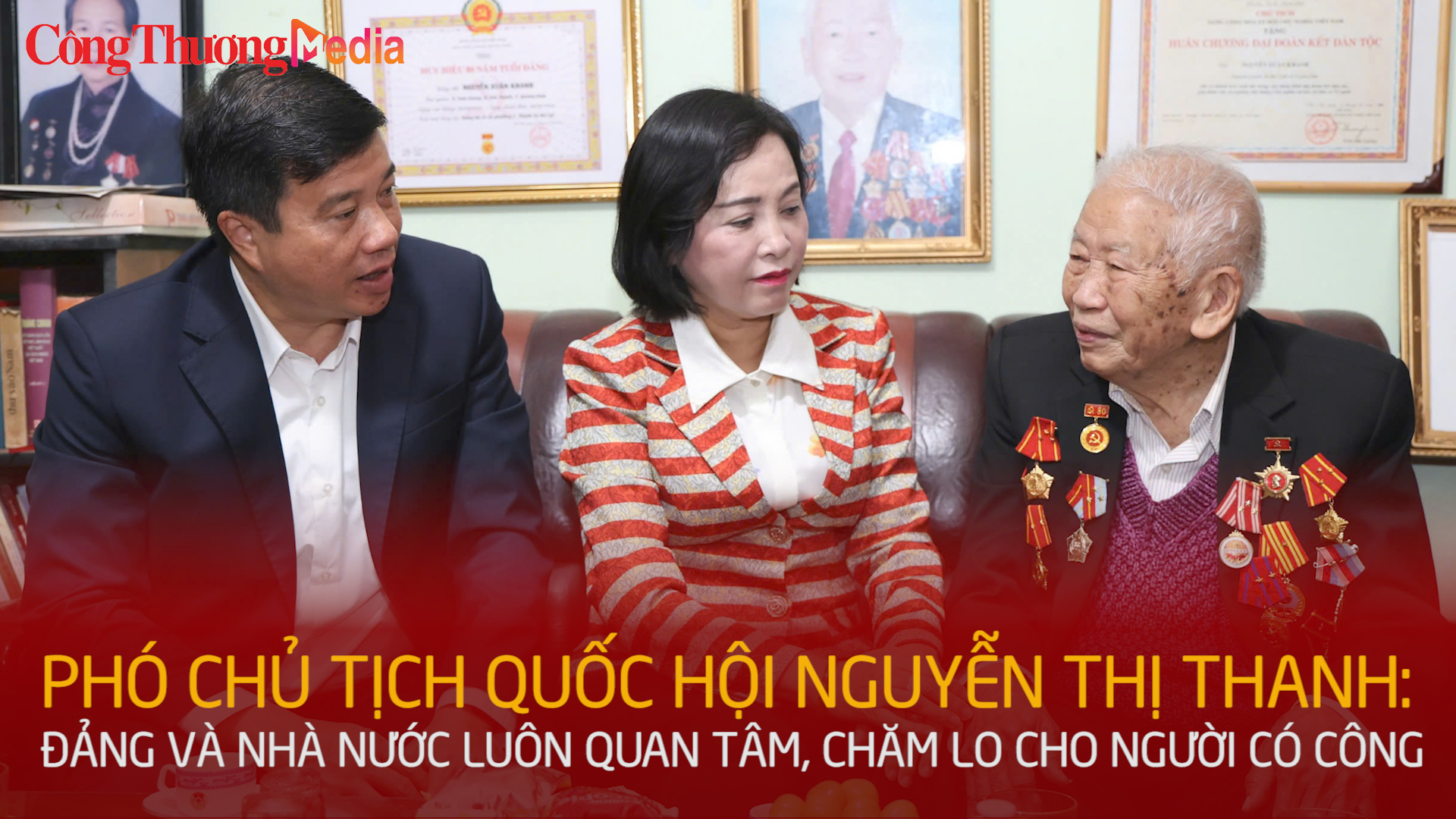 Phó Chủ tịch Quốc hội: Đảng và Nhà nước luôn quan tâm, chăm lo cho người có công
