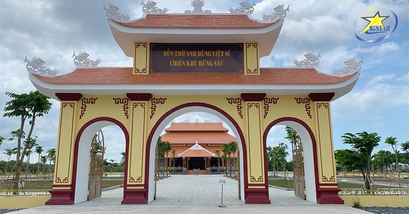 Đền thờ Rừng Sác: Nơi ký ức hóa thành tượng đài bất tử