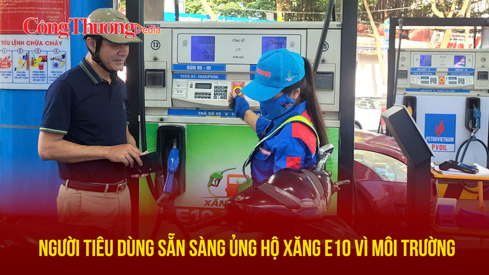 Người tiêu dùng sẵn sàng ủng hộ xăng E10 vì môi trường