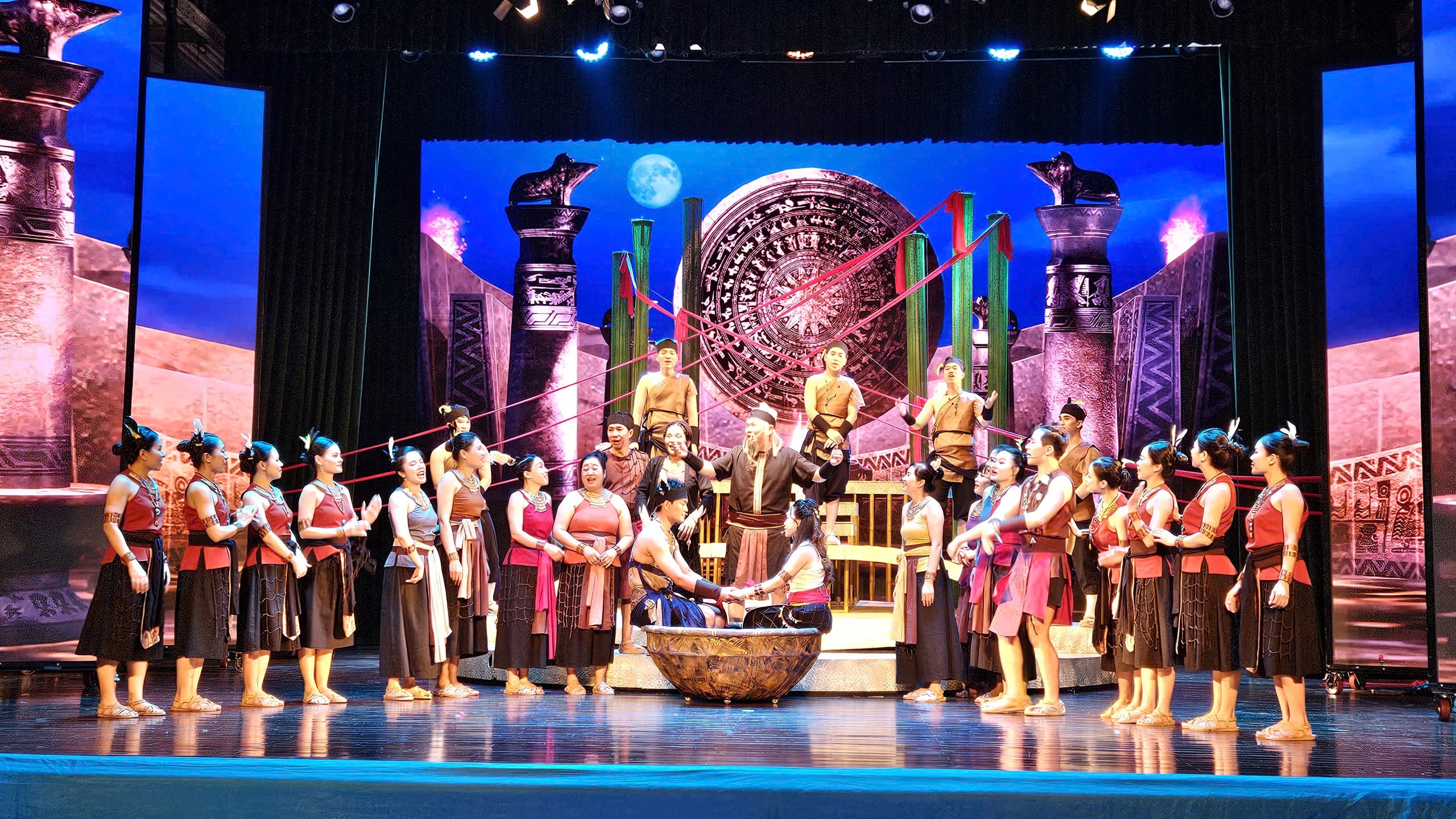 'Biển Mơ': Vở nhạc kịch bi tráng về tình yêu, lòng yêu nước dưới thời Hùng Vương