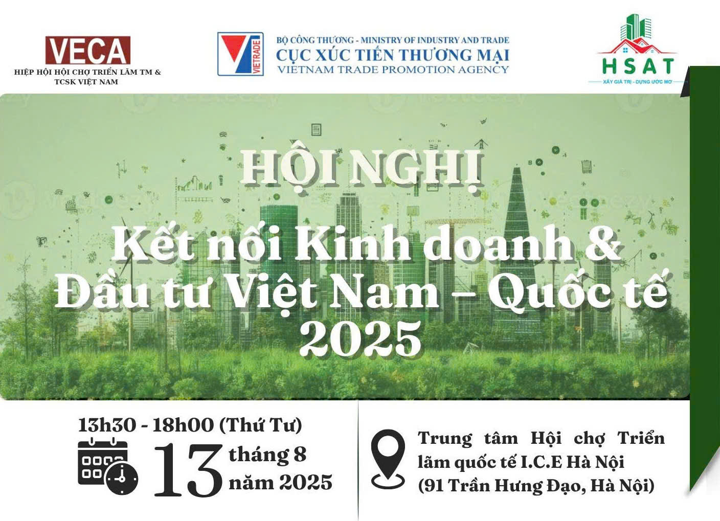 Sắp diễn ra Hội nghị kết nối kinh doanh và đầu tư Việt Nam - Quốc tế 2025