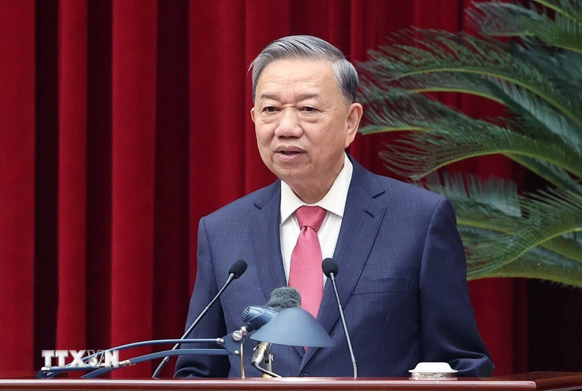 Tổng Bí thư Tô Lâm và Phu nhân lên đường thăm cấp Nhà nước Hàn Quốc