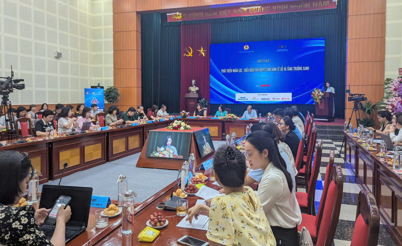 Phát triển nhân lực – nền tảng cho chuyển đổi kép