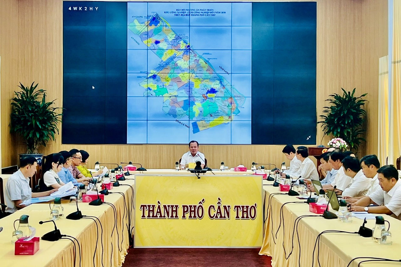 Cần Thơ: Đẩy nhanh tiến độ triển khai các cụm công nghiệp