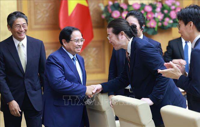Thủ tướng Phạm Minh Chính chủ trì tọa đàm với doanh nghiệp Nhật Bản