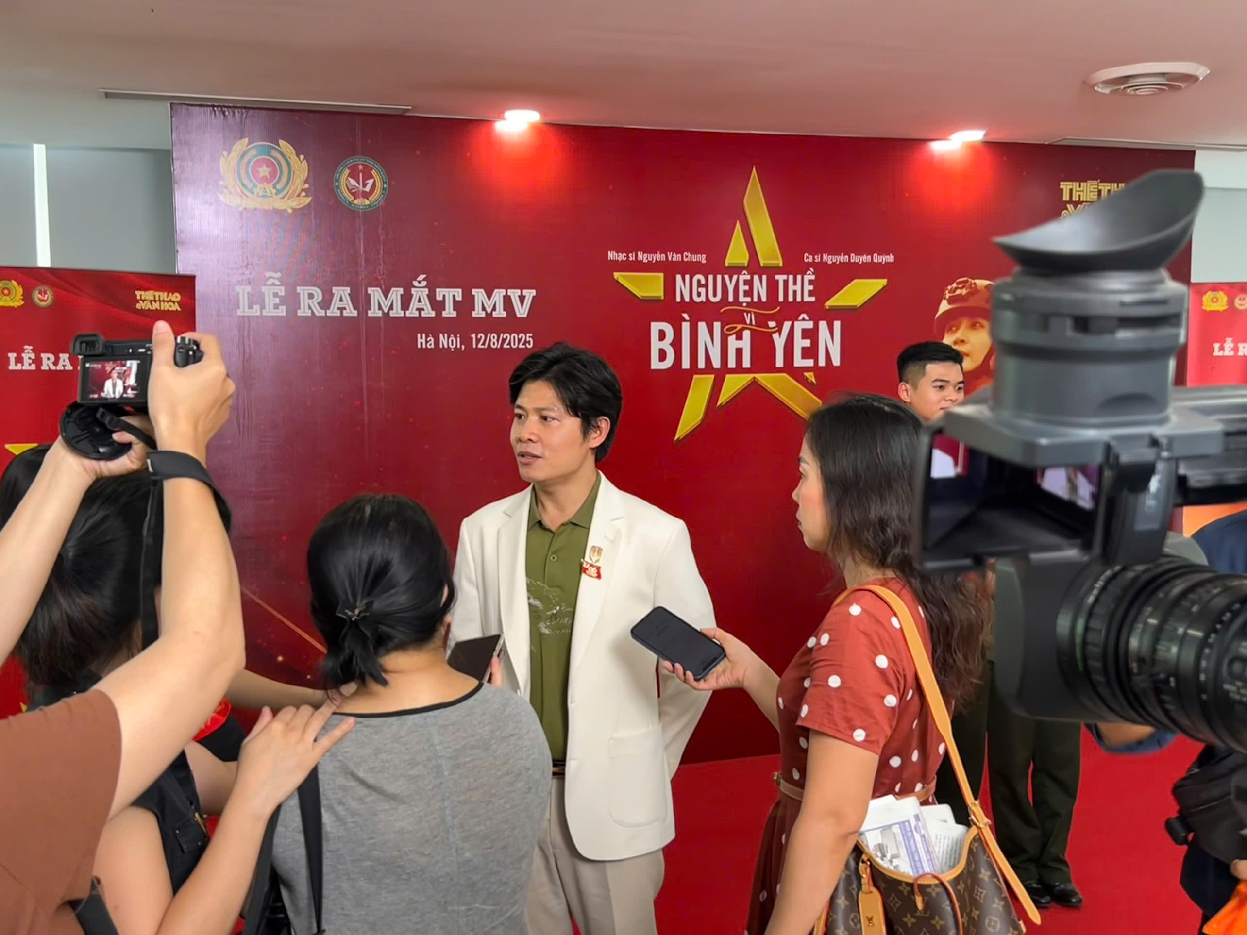 MV “Nguyện thề vì bình yên” là lời tri ân lực lượng công an nhân dân