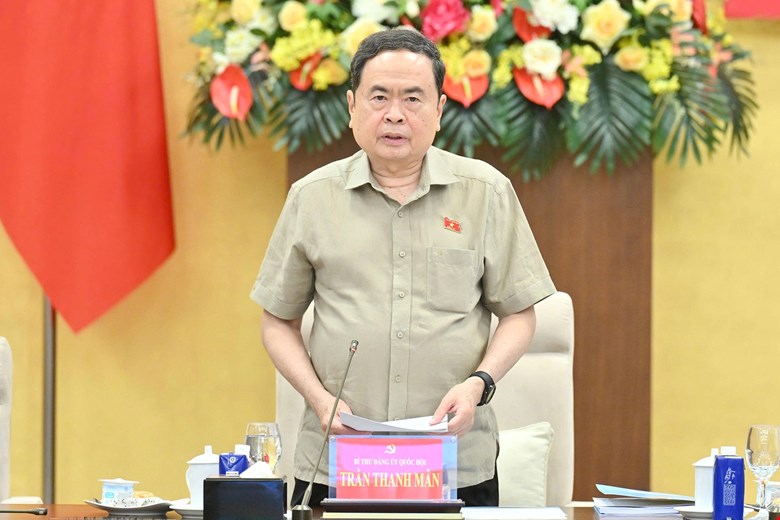 Chủ tịch Quốc hội chủ trì Hội nghị Ban Thường vụ Đảng uỷ về công tác nhân sự