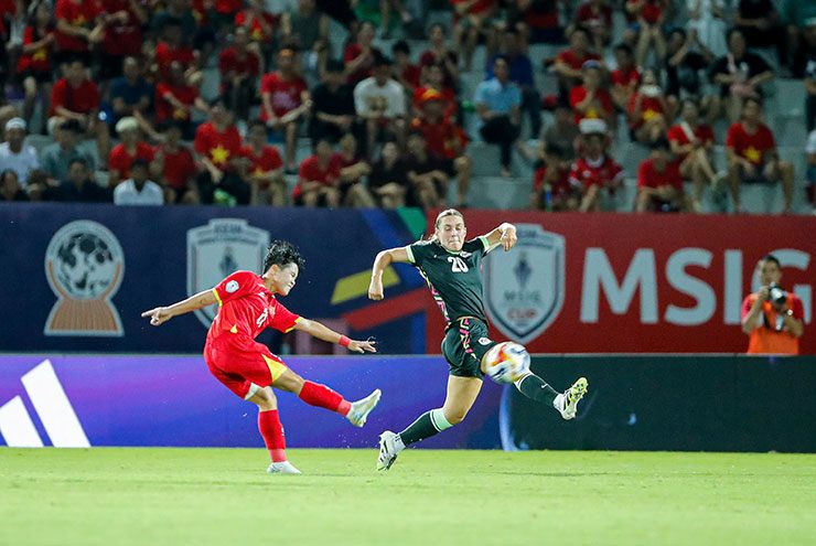 Kết quả bóng đá trận đội tuyển nữ Việt Nam và Australia