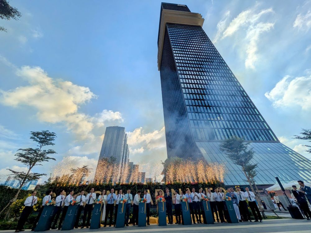Khánh thành tòa nhà Trung tâm Tài chính quốc tế Saigon Marina tại TP. Hồ Chí Minh