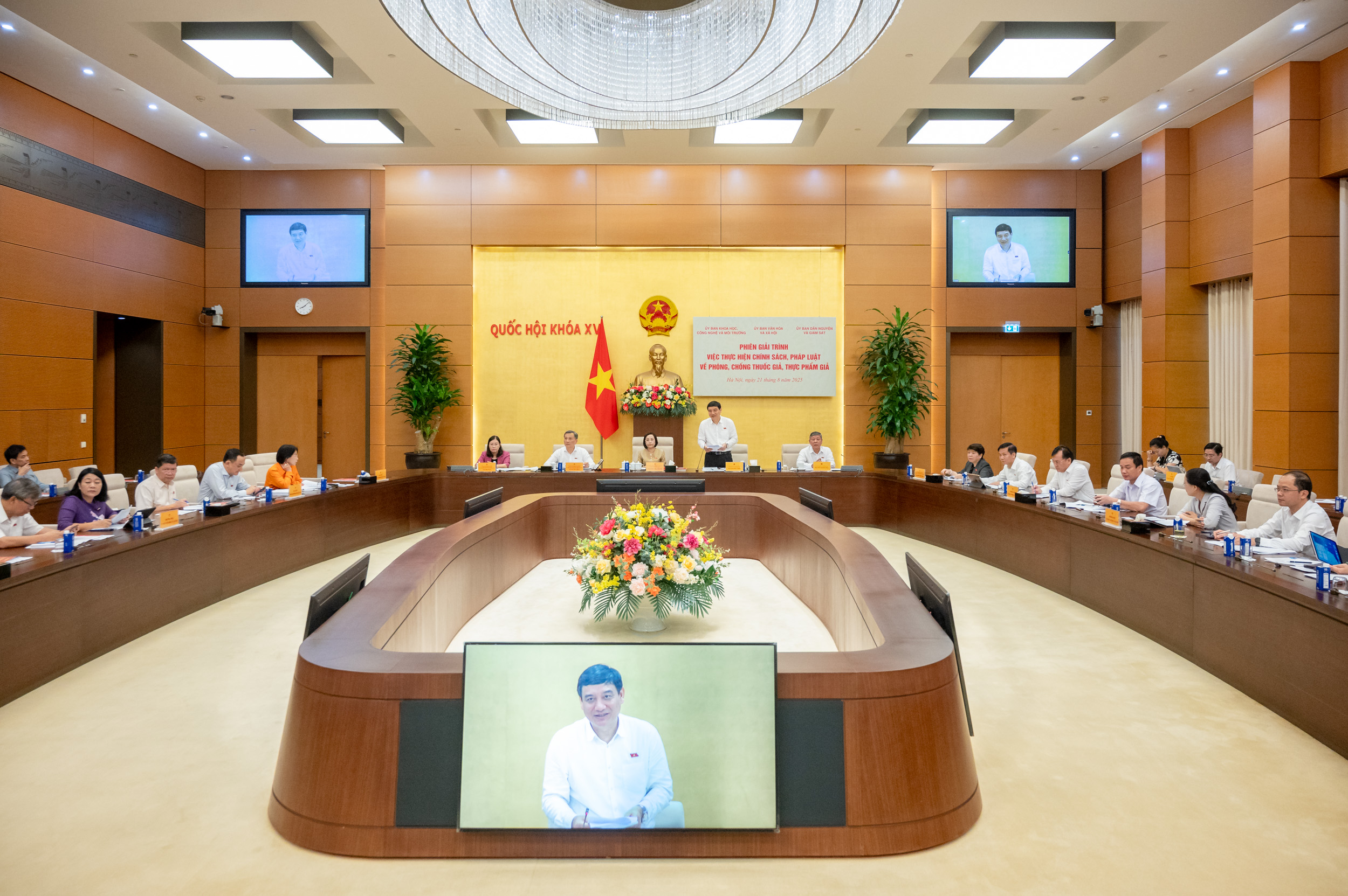 Phiên giải trình về phòng, chống thuốc giả, thực phẩm giả