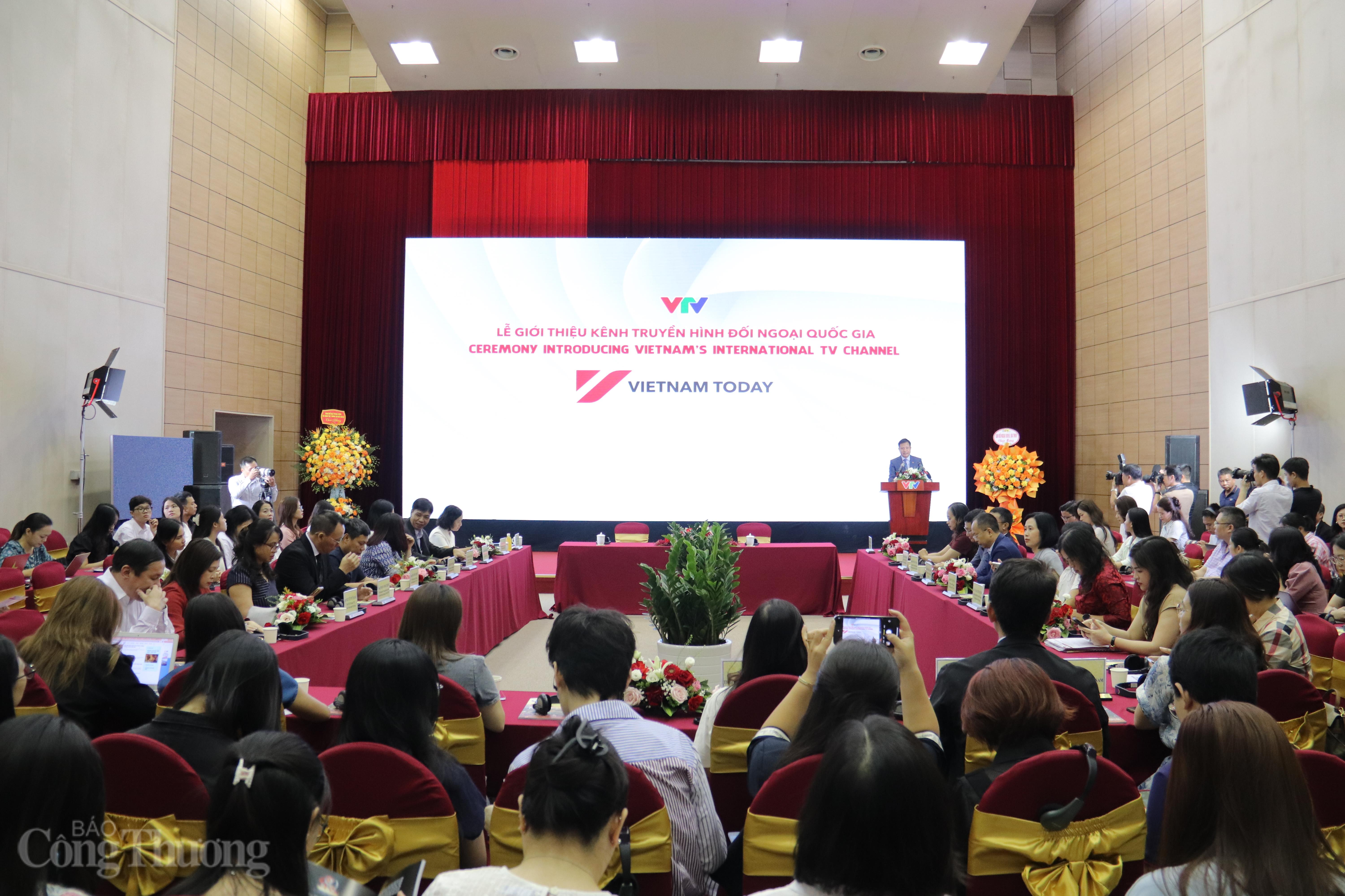 Ra mắt kênh truyền hình Đối ngoại quốc gia bằng tiếng nước ngoài