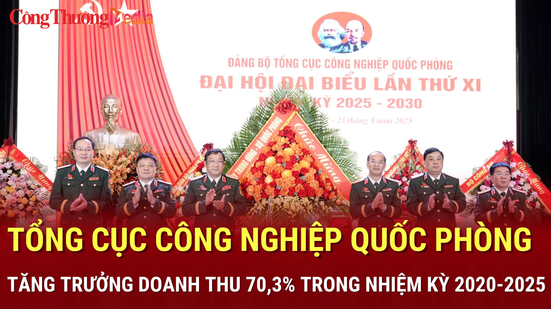 Tổng cục Công nghiệp Quốc phòng tăng trưởng doanh thu 70,3% trong nhiệm kỳ 2020-2025