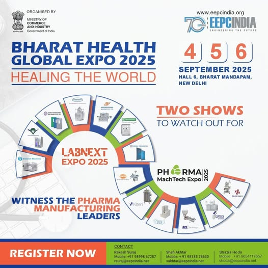 Triển lãm Y tế toàn cầu Bharat Health Global Expo 2025 tại Ấn Độ