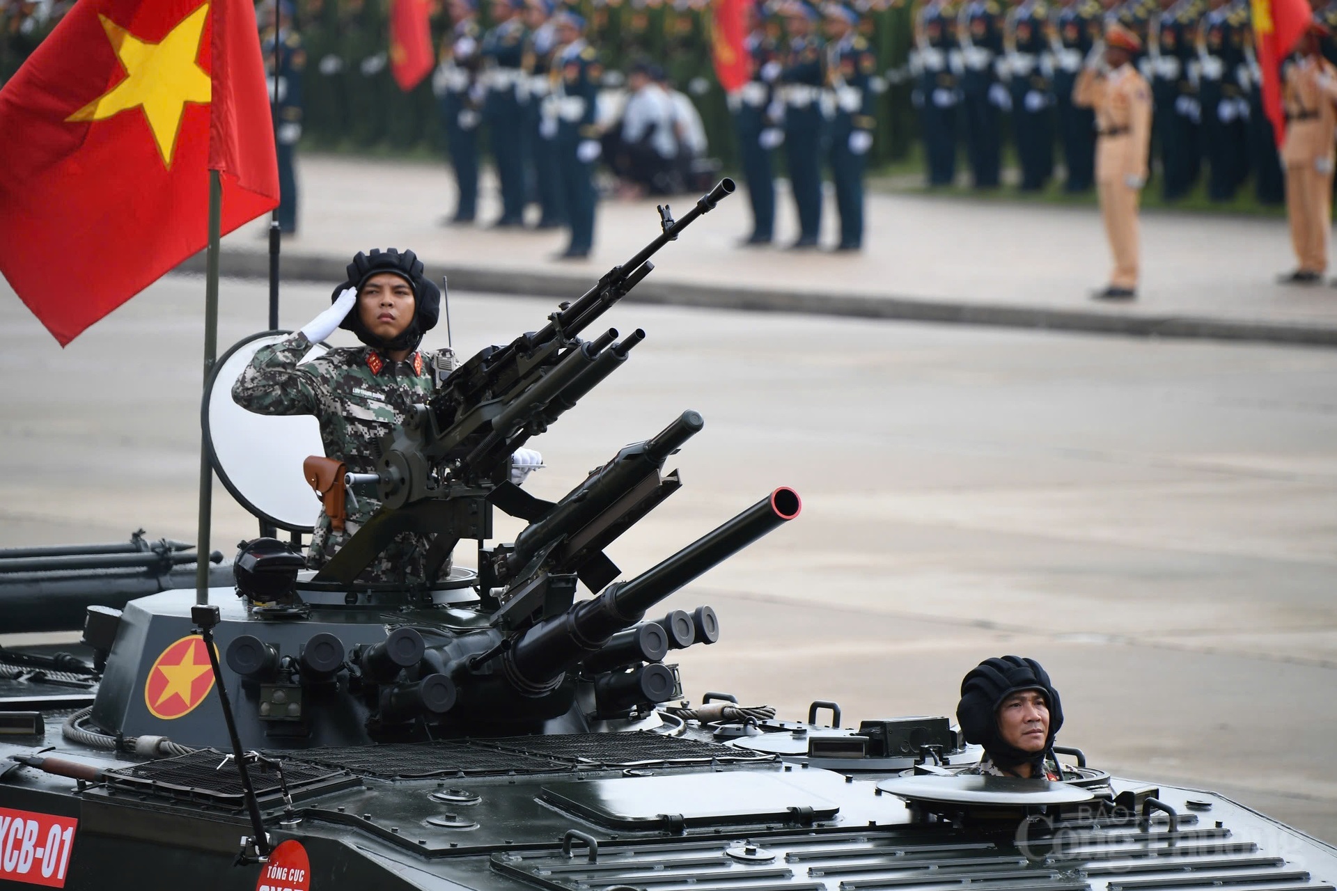 XCB-01: ‘Chiến binh thép’ khắc dấu ấn 80 năm độc lập, tự do, hạnh phúc