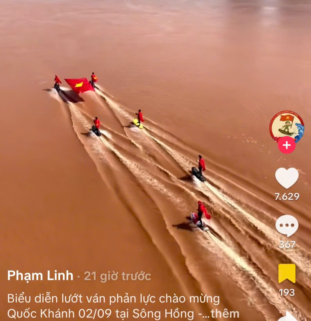 Yêu cầu dừng hoạt động tự phát lướt ván phản lực trên sông Hồng