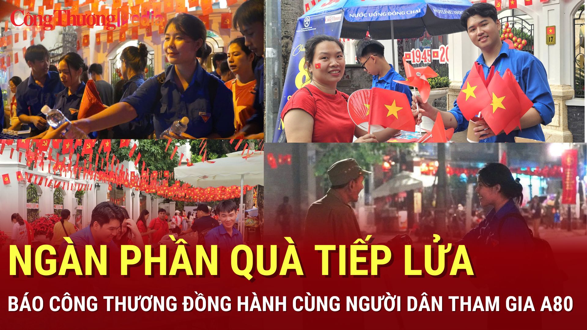 Báo Công Thương đồng hành cùng người dân tham gia A80