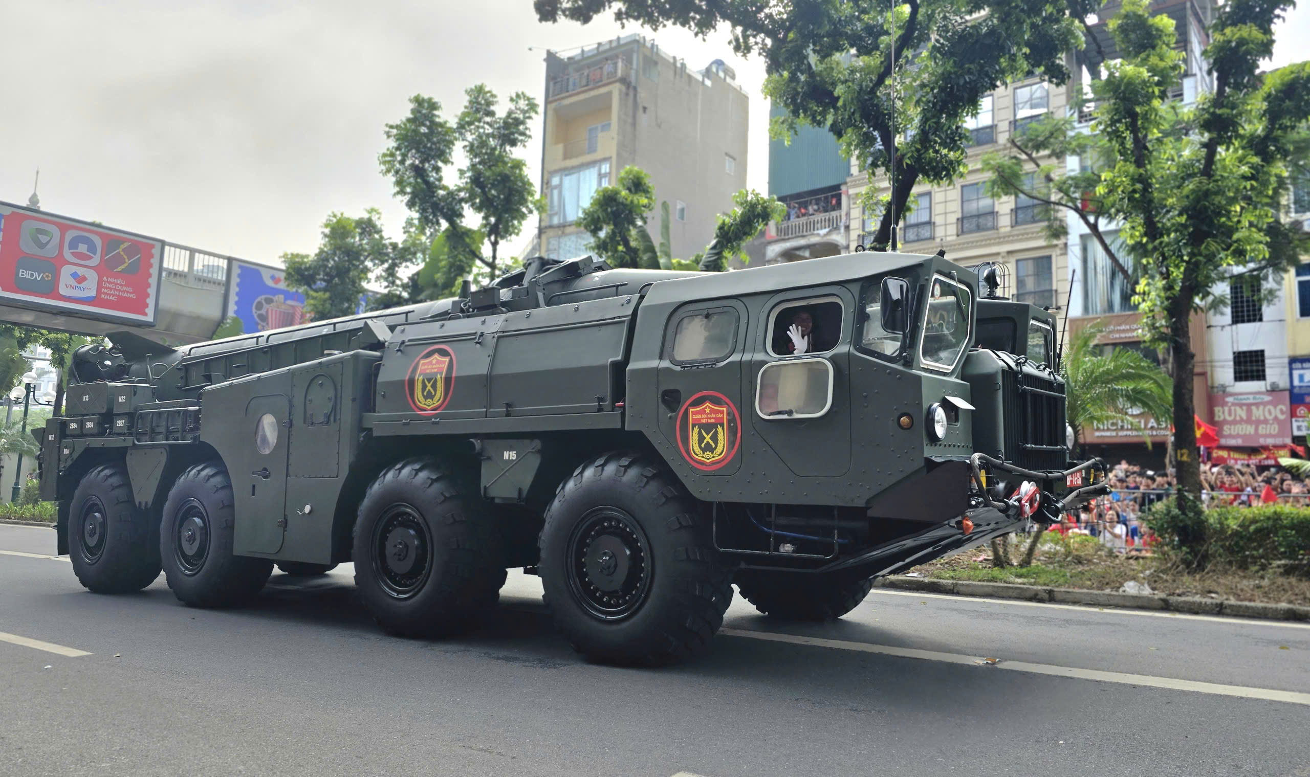 Cùng chiêm ngưỡng dàn vũ khí, khí tài hiện đại trong lễ diễu binh 2/9