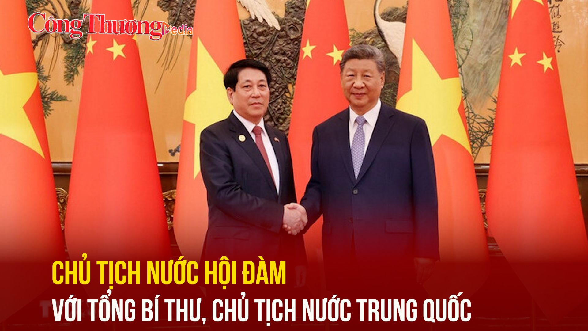 Chủ tịch nước hội đàm với Tổng Bí thư, Chủ tịch nước Trung Quốc