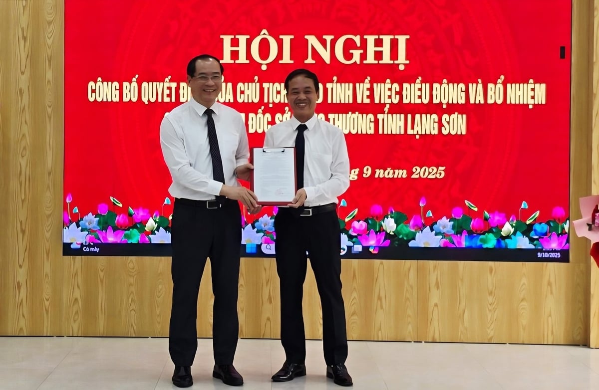 Bổ nhiệm ông Bùi Quốc Khánh giữ chức Giám đốc Sở Công Thương Lạng Sơn