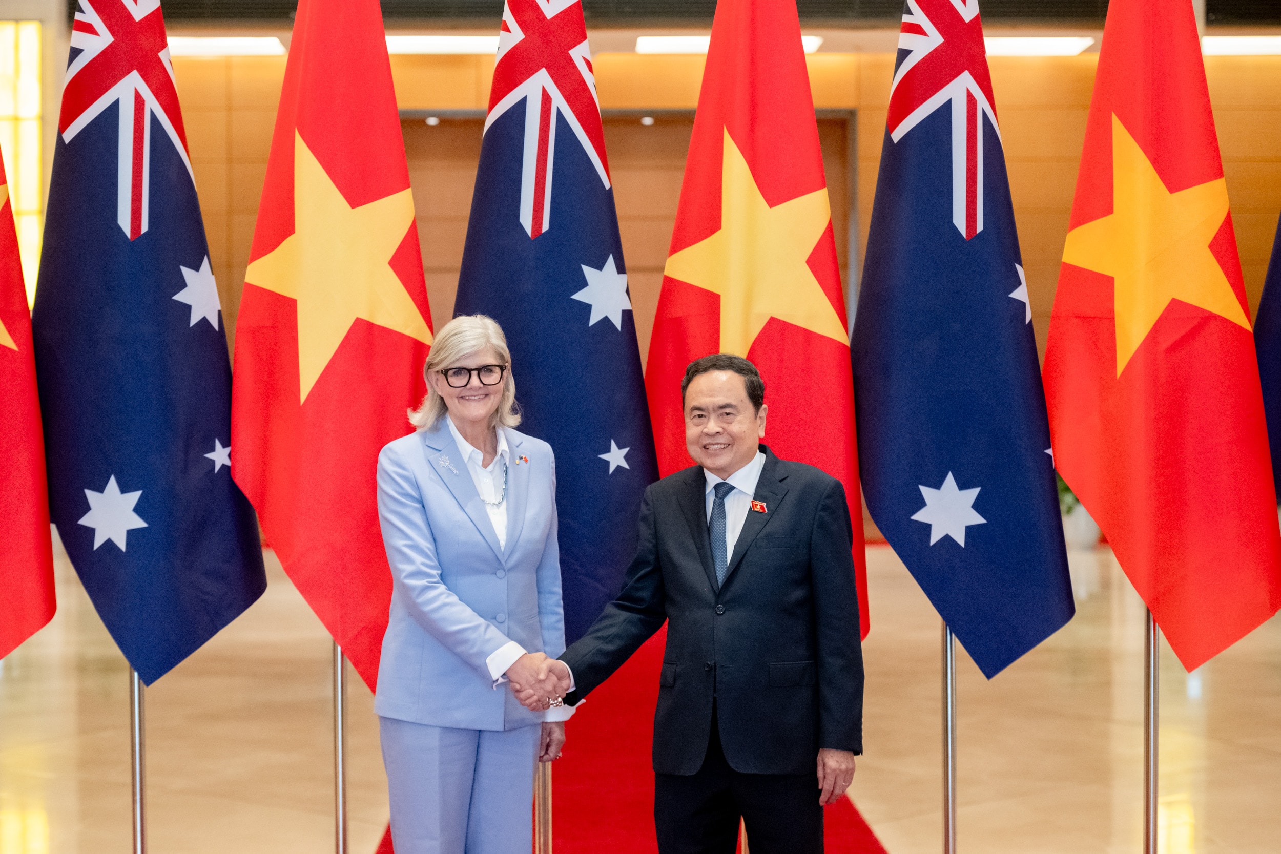 Chủ tịch Quốc hội hội kiến Toàn quyền Australia Sam Mostyn