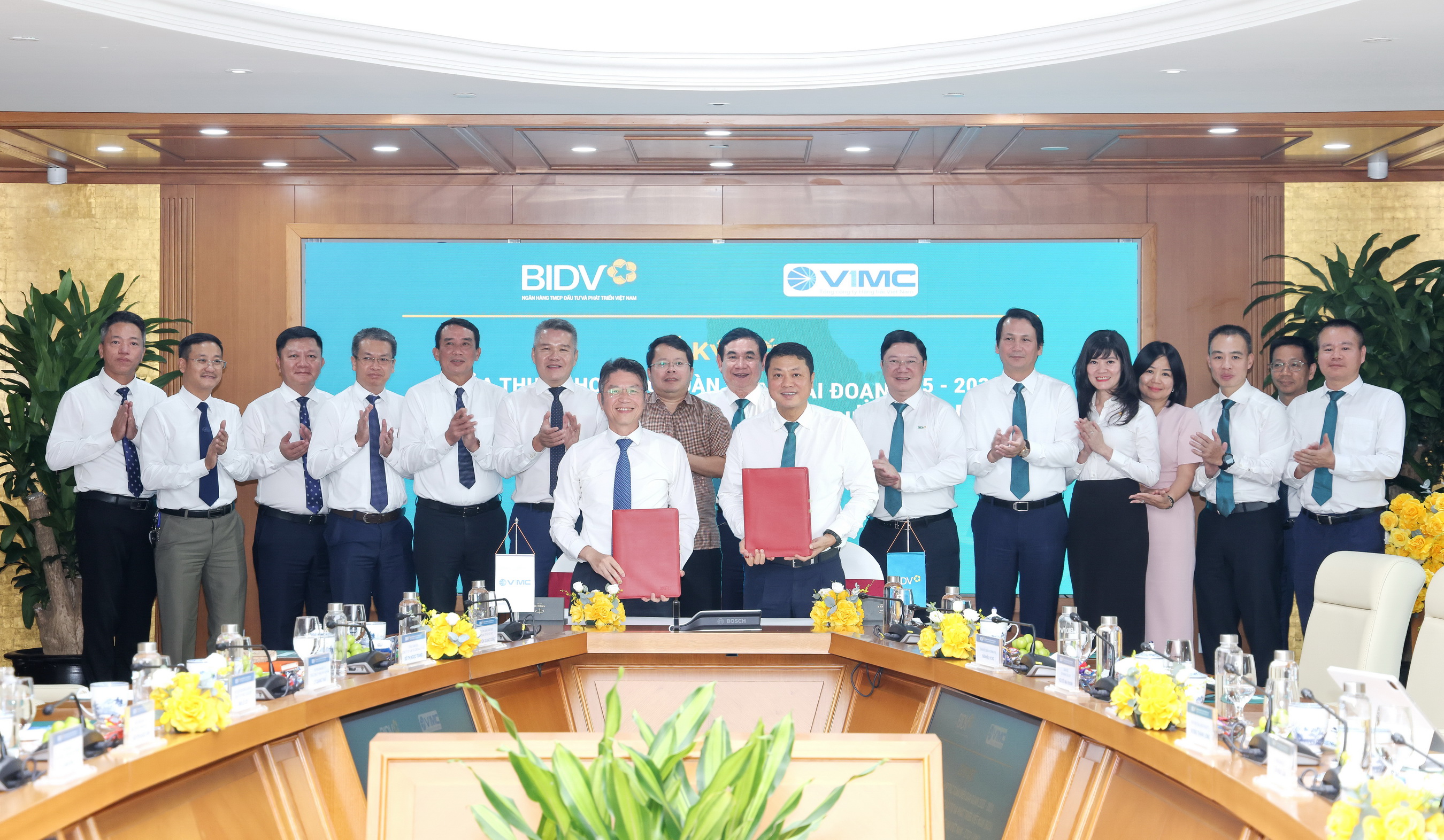 BIDV và VIMC tăng cường hợp tác, thúc đẩy phát triển hoạt động hàng hải