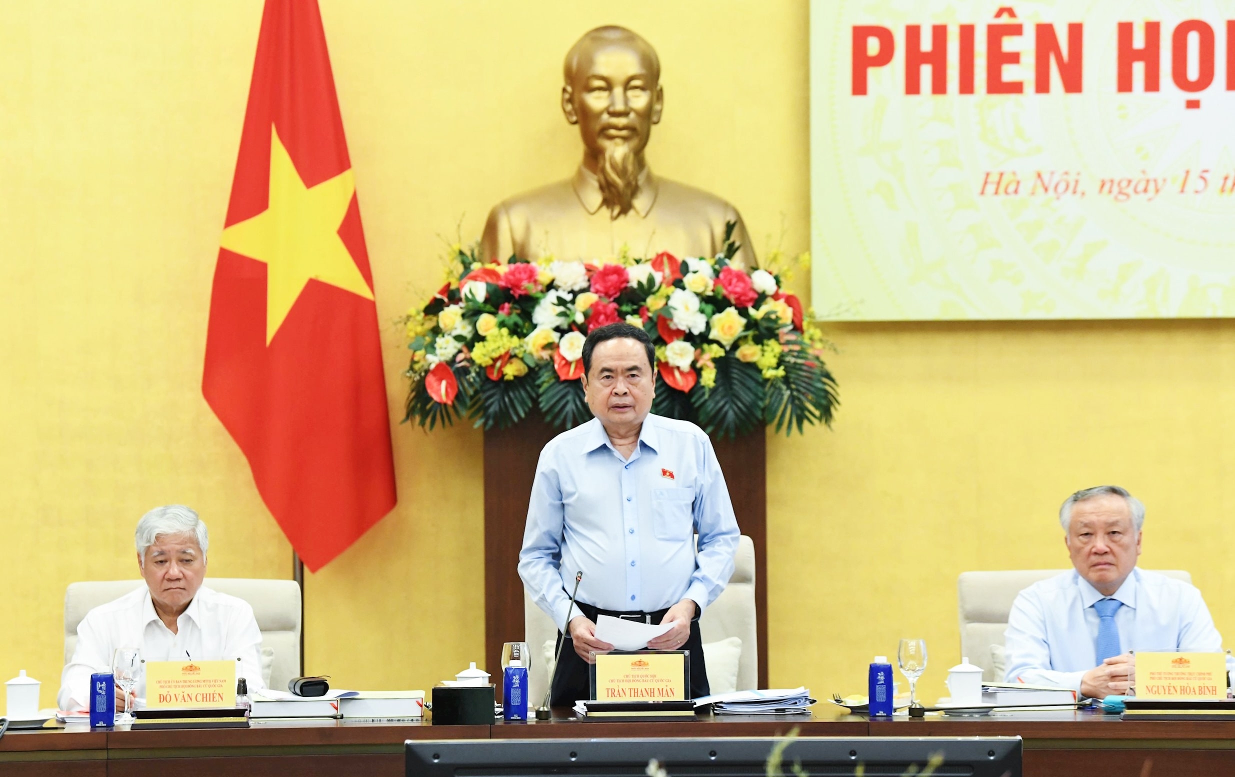 Khai mạc phiên họp thứ hai Hội đồng Bầu cử quốc gia