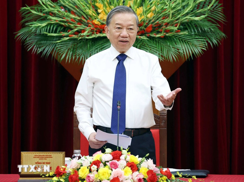 Tổng Bí thư: Dân tộc ta có truyền thống hiếu học, coi trọng nhân tài