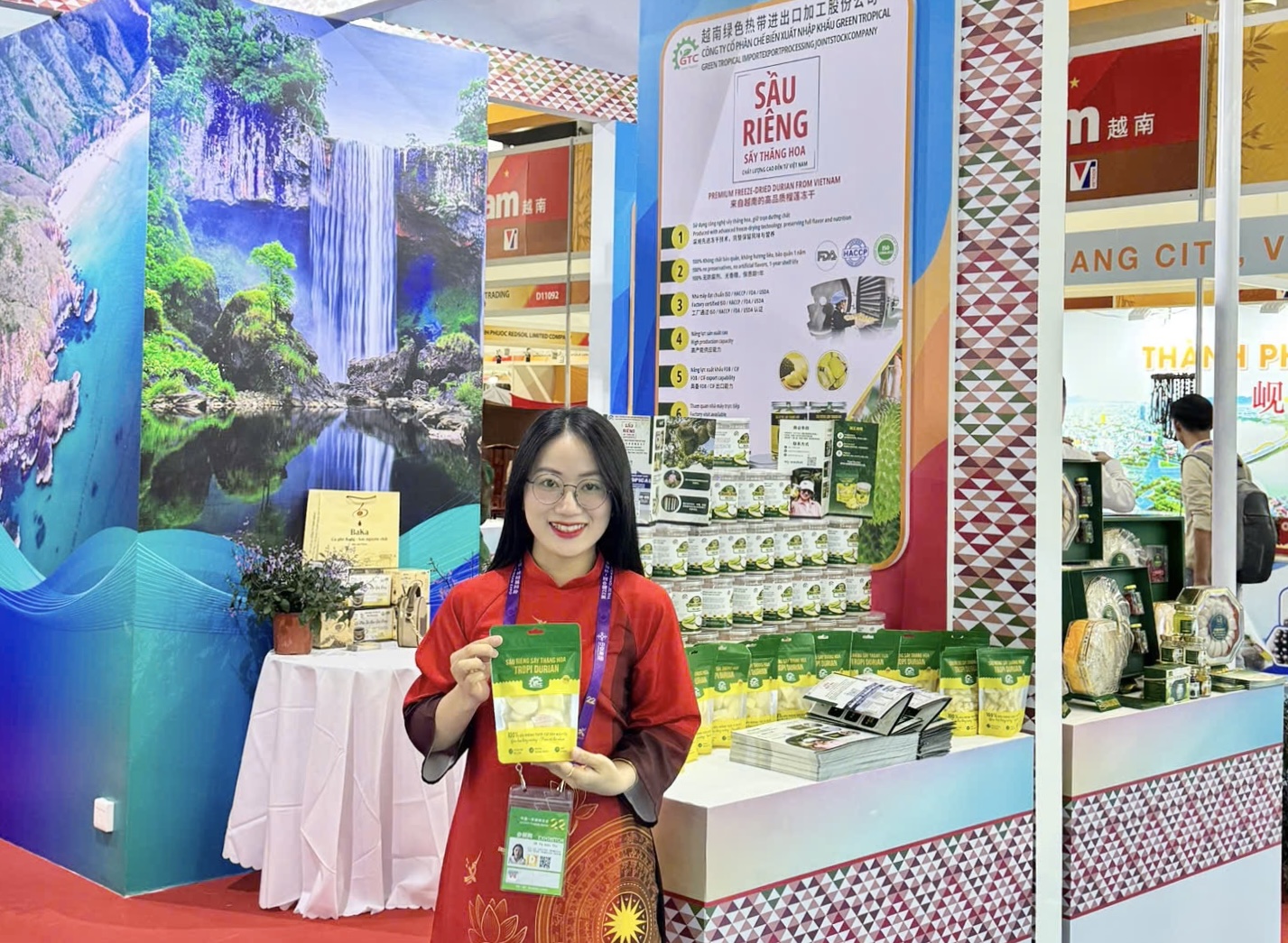 Nông sản Gia Lai ghi dấu ấn tại Hội chợ thương mại ASEAN - Trung Quốc