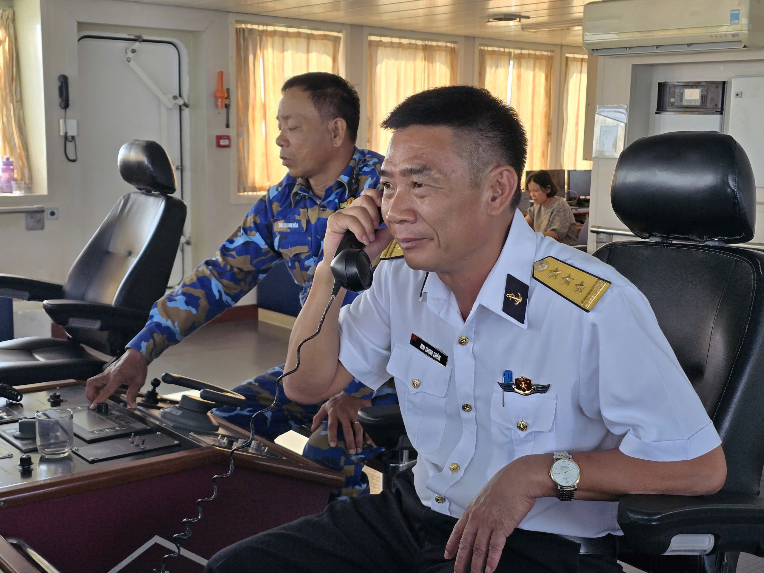 Thượng tá Mai Trọng Thiêm:  'Cá kình' của Biển Đông