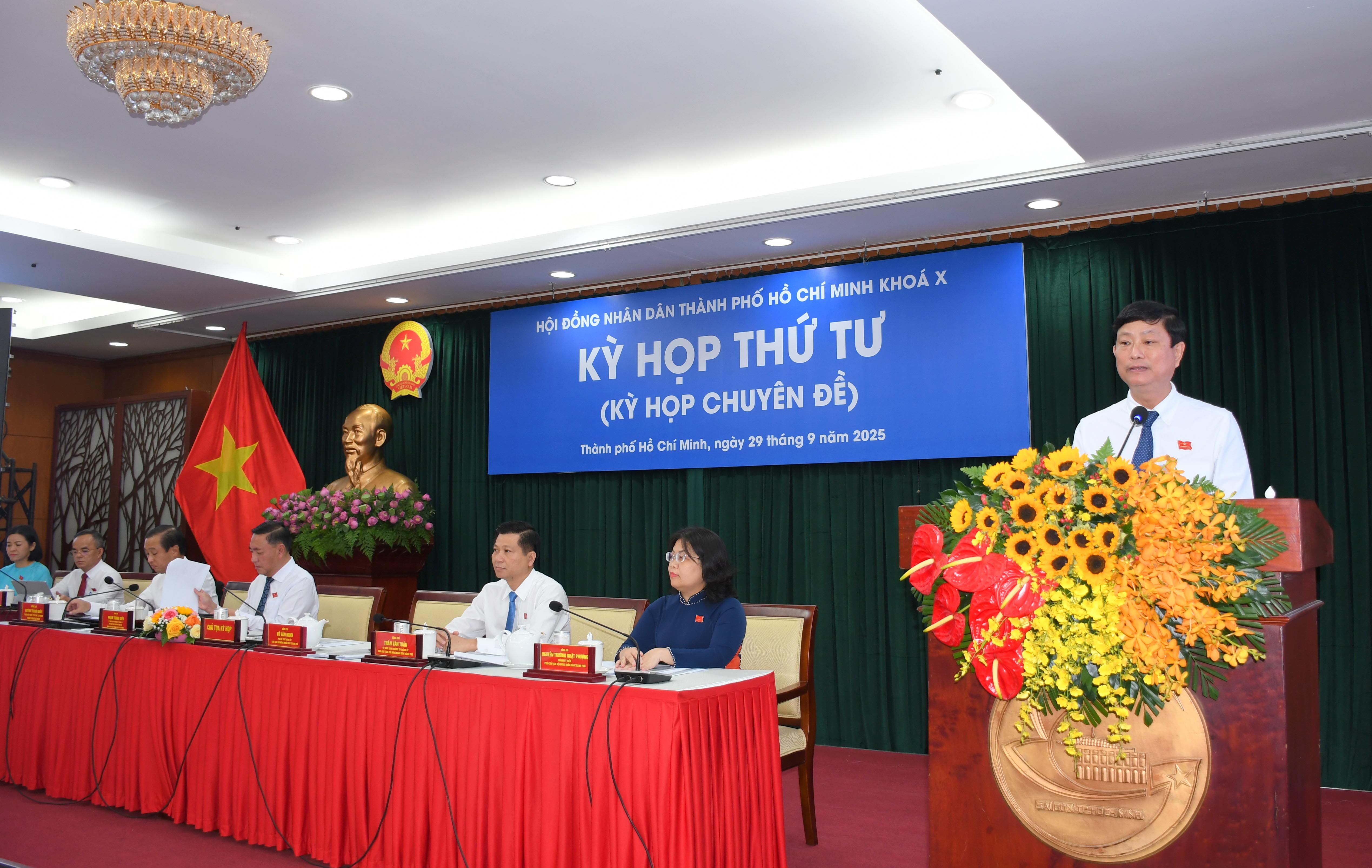 Kỳ họp thứ 4 HĐND TP. Hồ Chí Minh quyết nghị nhiều nội dung quan trọng