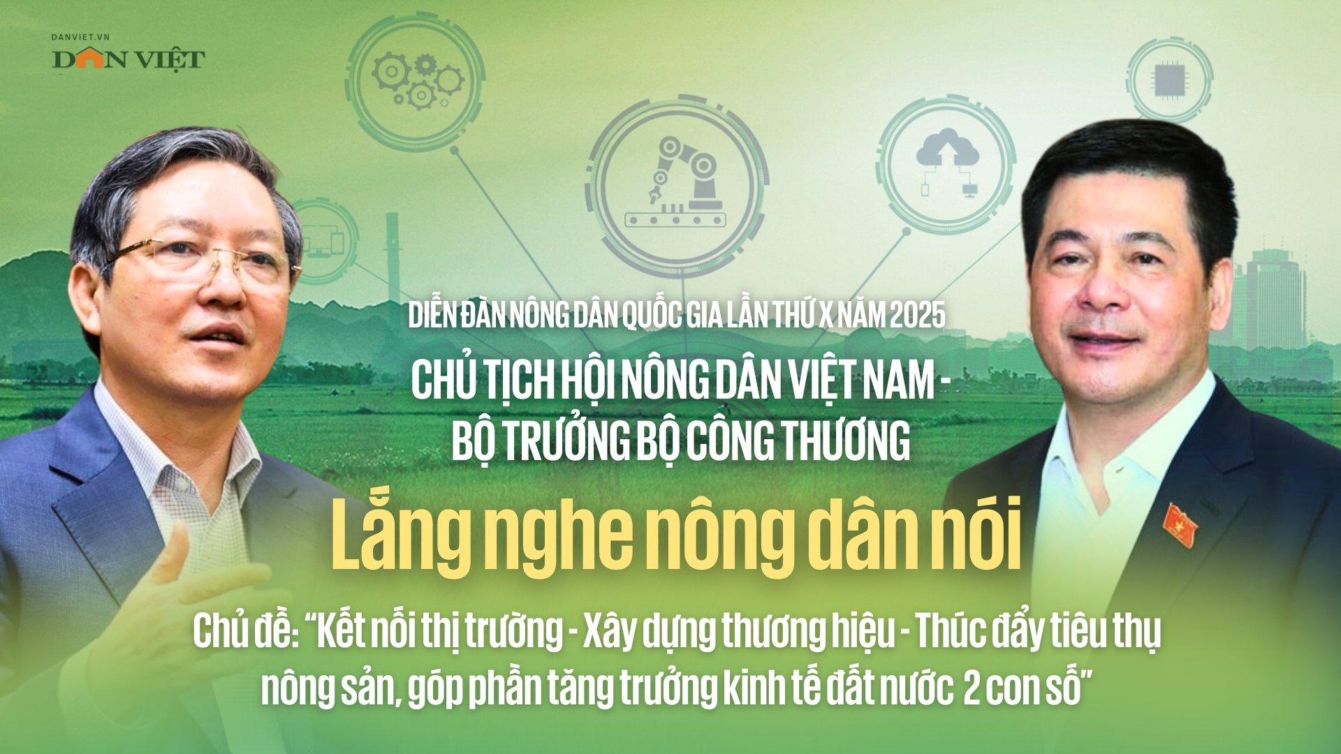 TRỰC TIẾP: Diễn đàn nông dân Quốc gia lần thứ X năm 2025