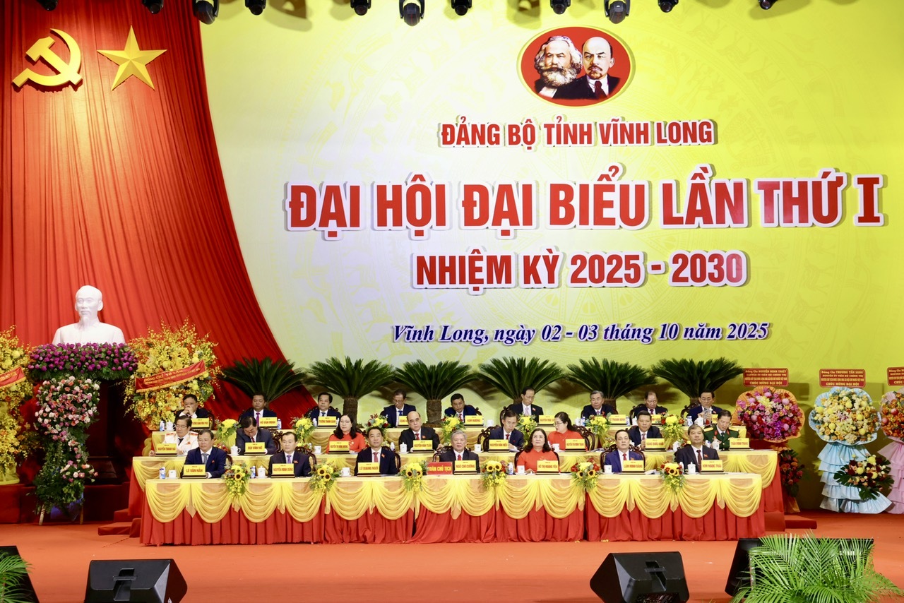 Đại hội đại biểu Đảng bộ tỉnh Vĩnh Long: 6 nhiệm vụ trọng tâm, 3 đột phá chiến lược