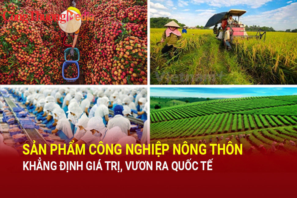 Sản phẩm công nghiệp nông thôn khẳng định giá trị, vươn ra quốc tế