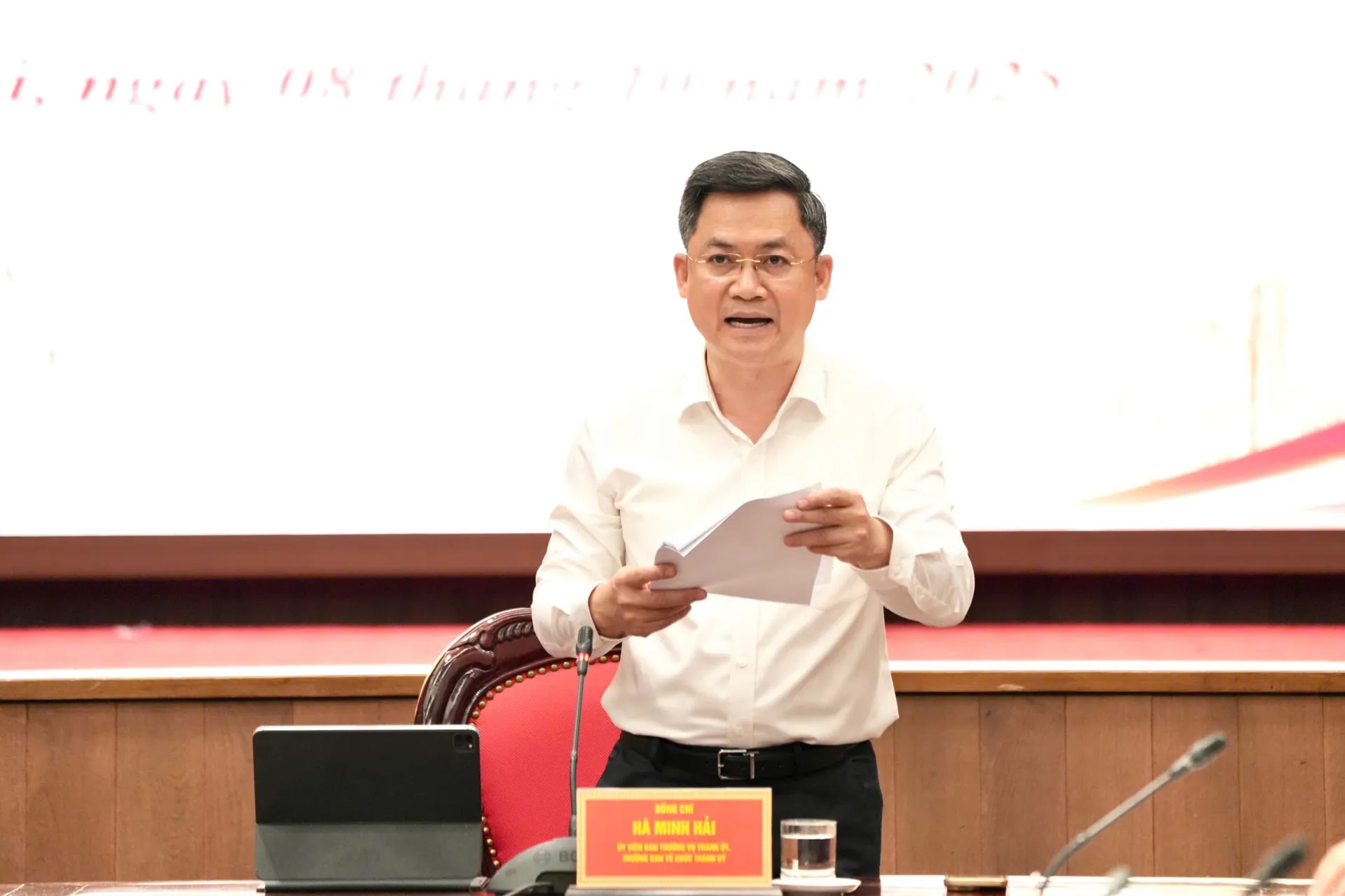 Dự kiến Ban Chấp hành Đảng bộ TP. Hà Nội khóa mới gồm 75 đồng chí