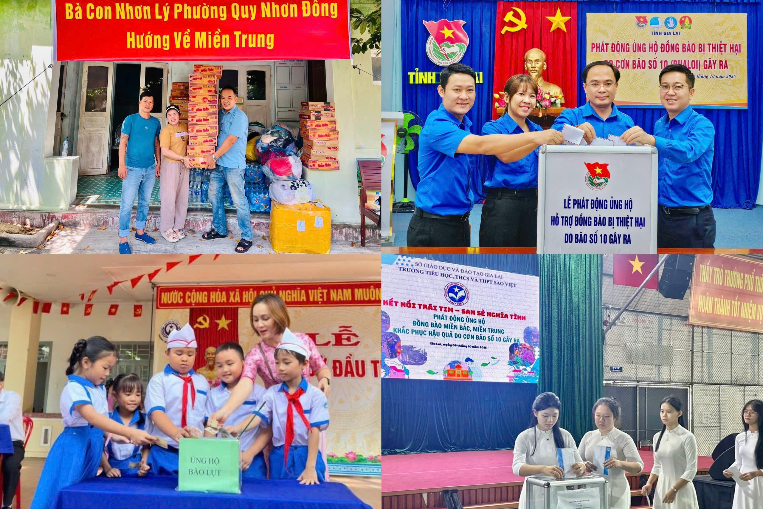 Tấm lòng người dân Gia Lai hướng về đồng bào vùng lũ