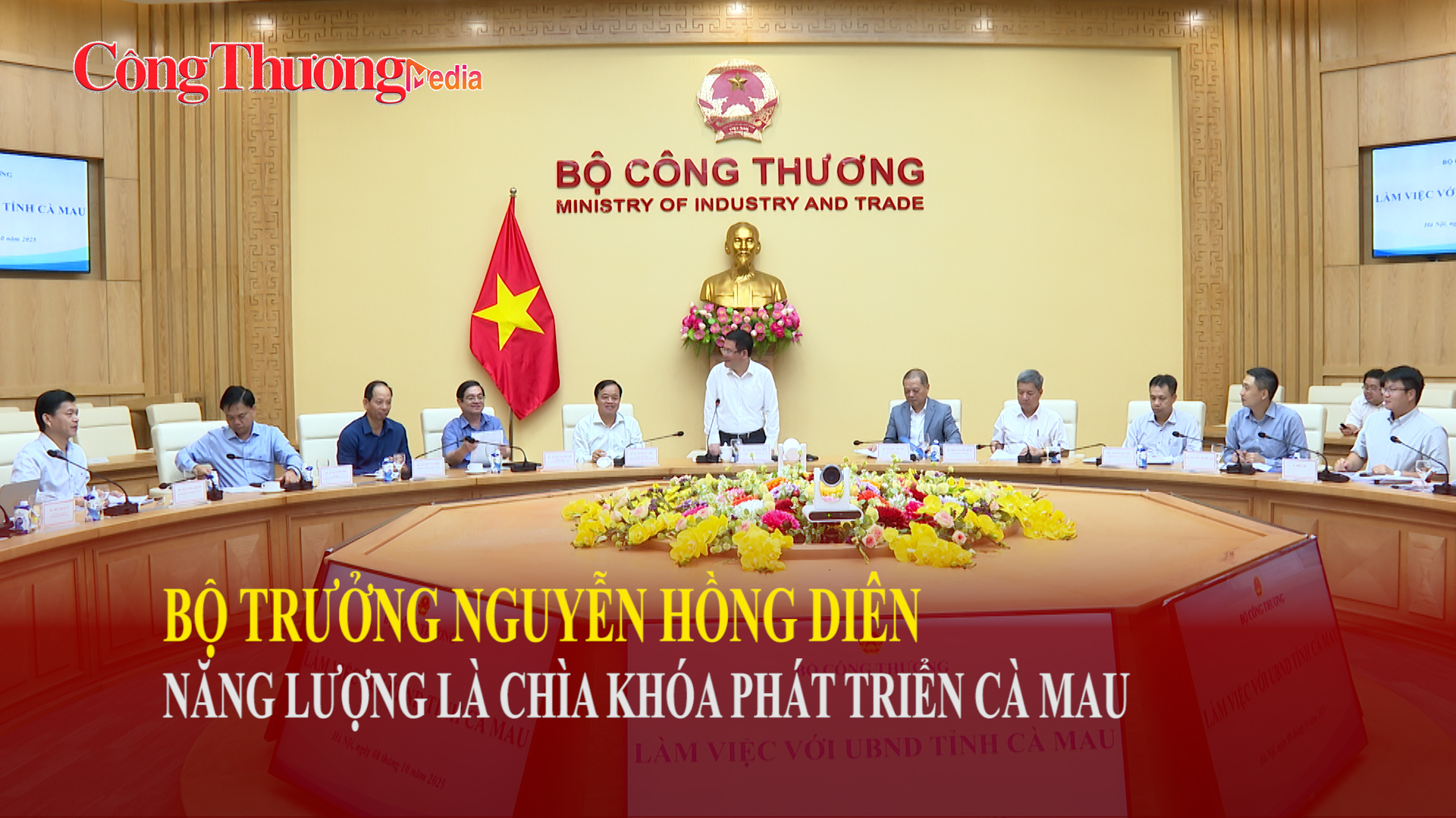Bộ trưởng Nguyễn Hồng Diên: Năng lượng là chìa khóa để Cà Mau bứt phá