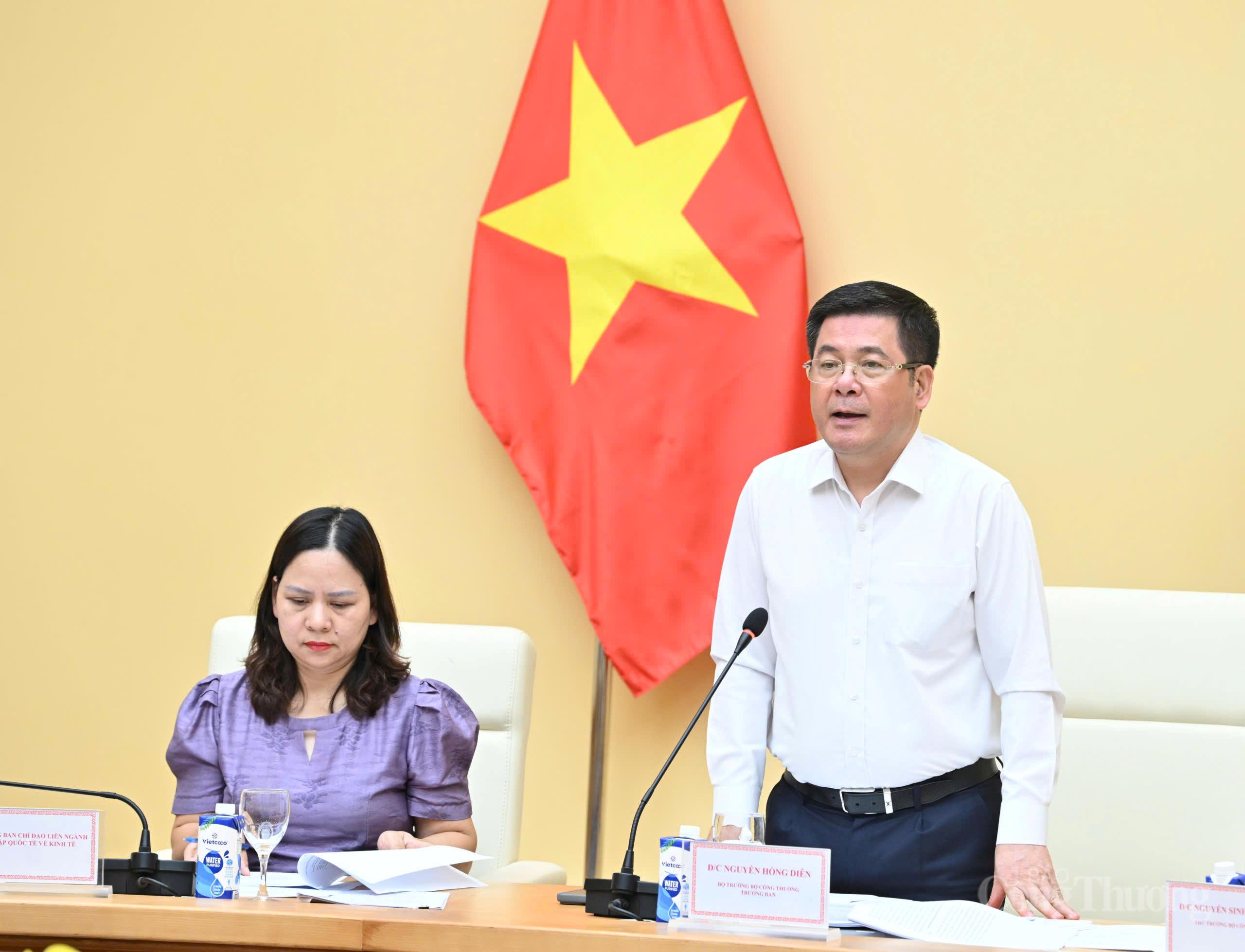 Ban Chỉ đạo liên ngành hội nhập quốc tế về kinh tế họp phiên thứ nhất