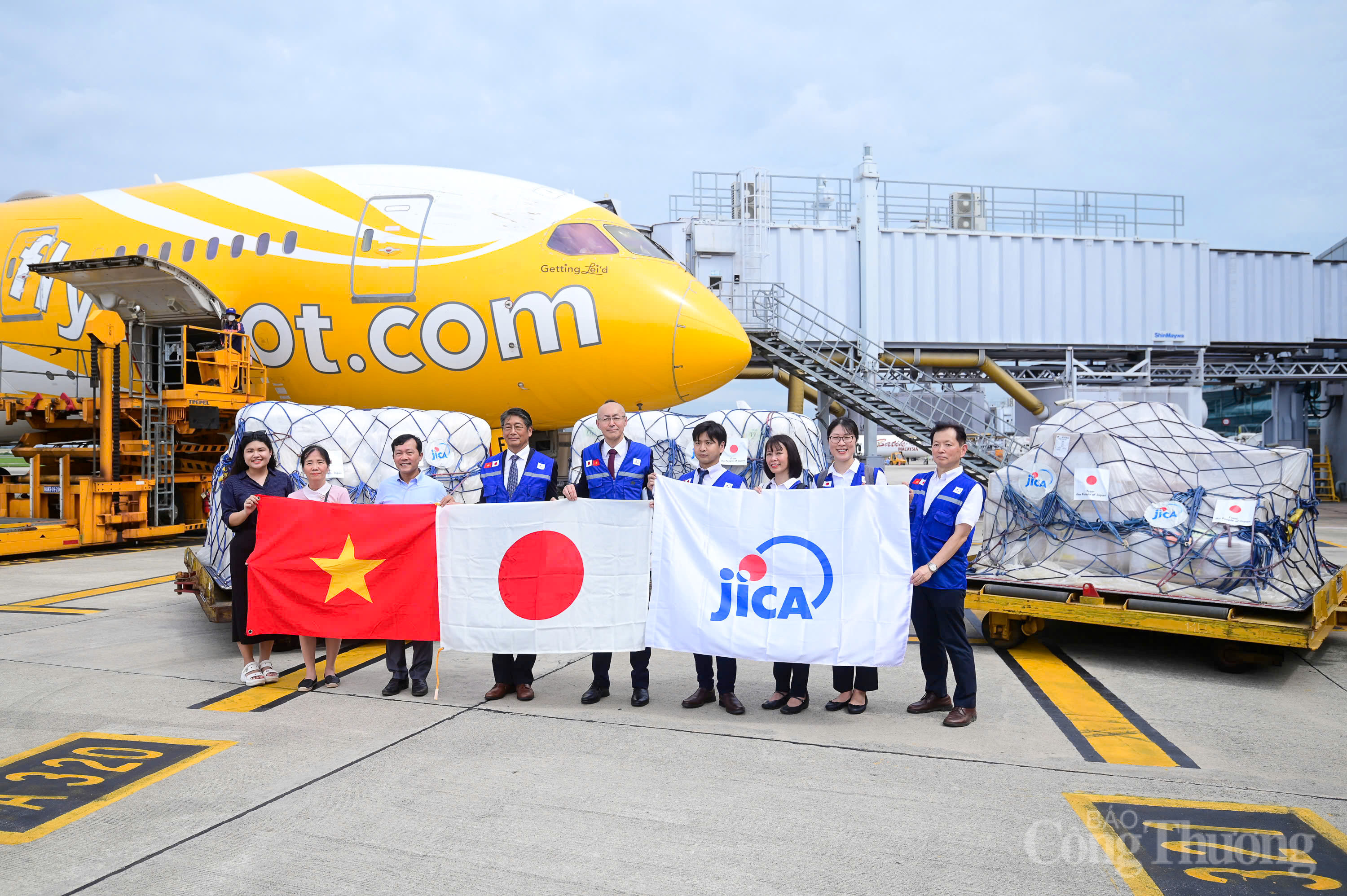 Nhật Bản viện trợ vật tư khắc phục lũ lụt tại miền Bắc