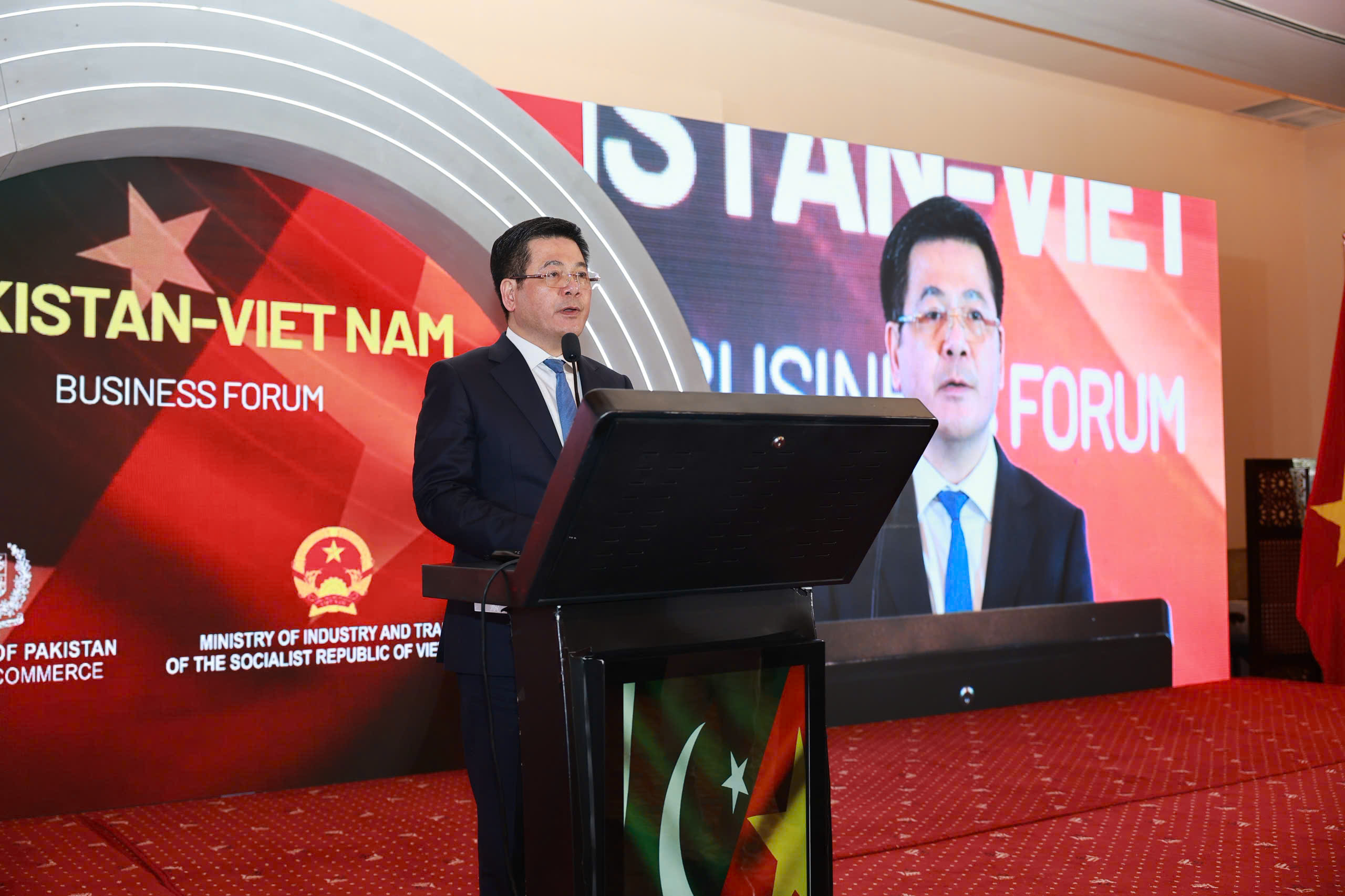 Phát biểu của Bộ trưởng Nguyễn Hồng Diên tại Diễn đàn doanh nghiệp Việt Nam - Pakistan